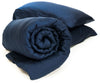 TruHugs Weighted Blanket - TruHugs ONE Navy/Blue Sustainable Bamboo 100% Biodegradable Eco-Friendly Weighted Blanket along with 2 free bonus color matched pillowcases.